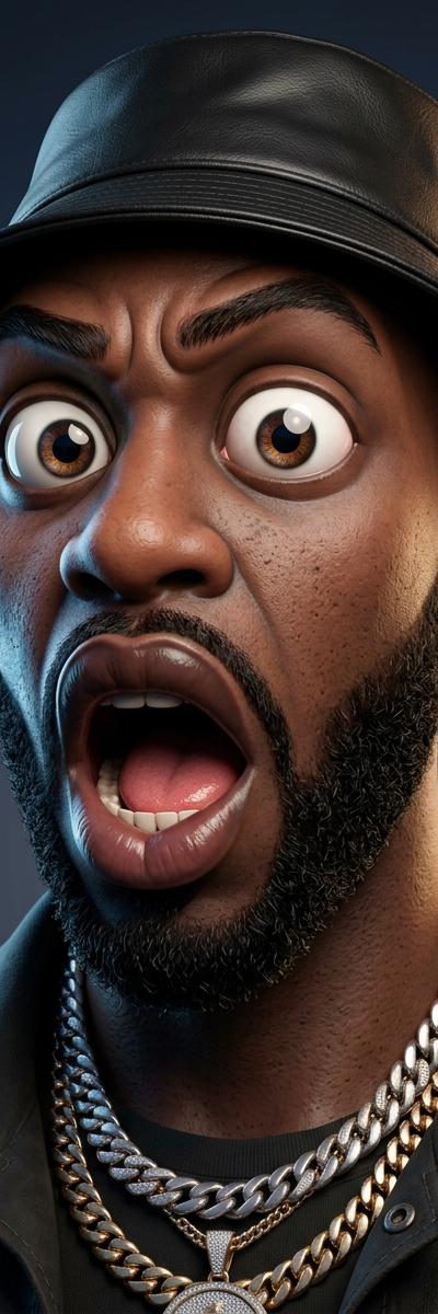 Cartoon Shock — AI photo style