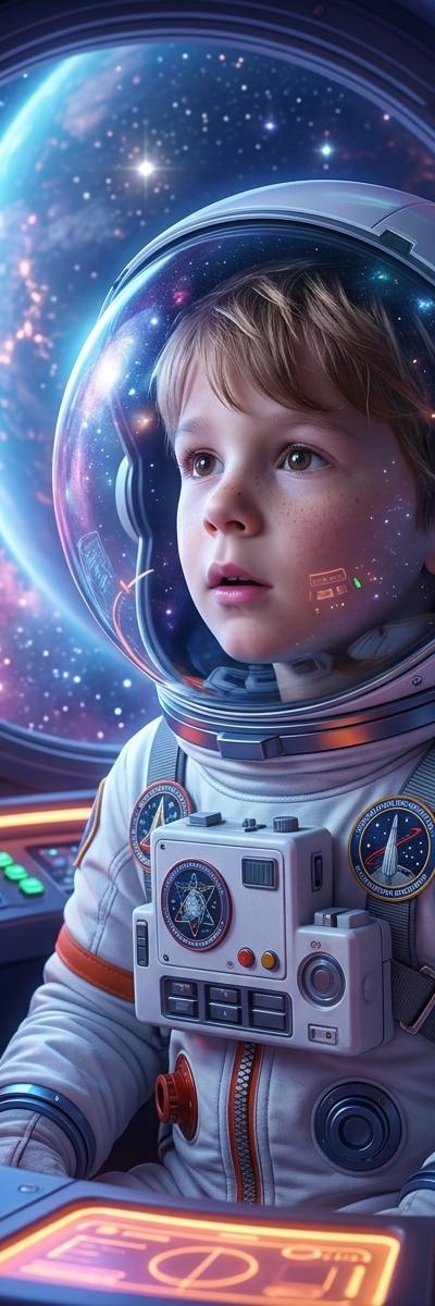 Starship Pilot — AI photo style