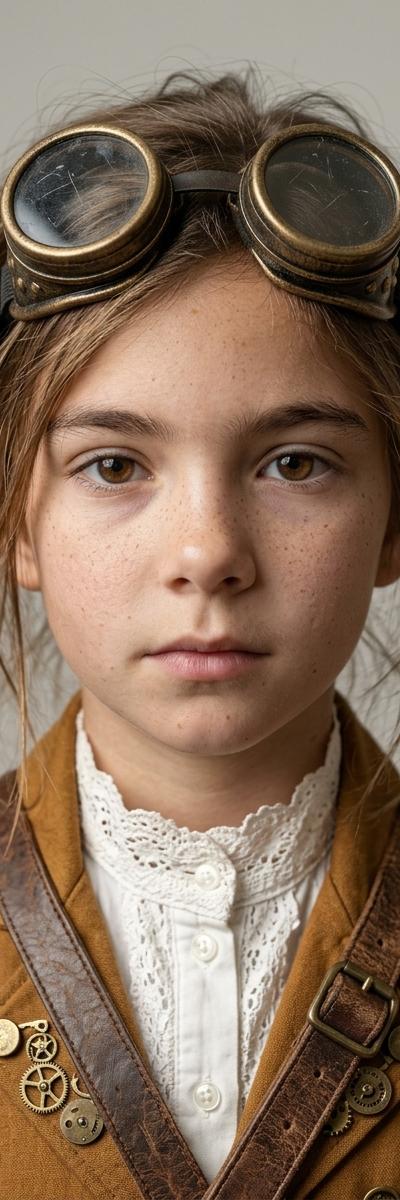 Steampunk Portrait — AI photo style