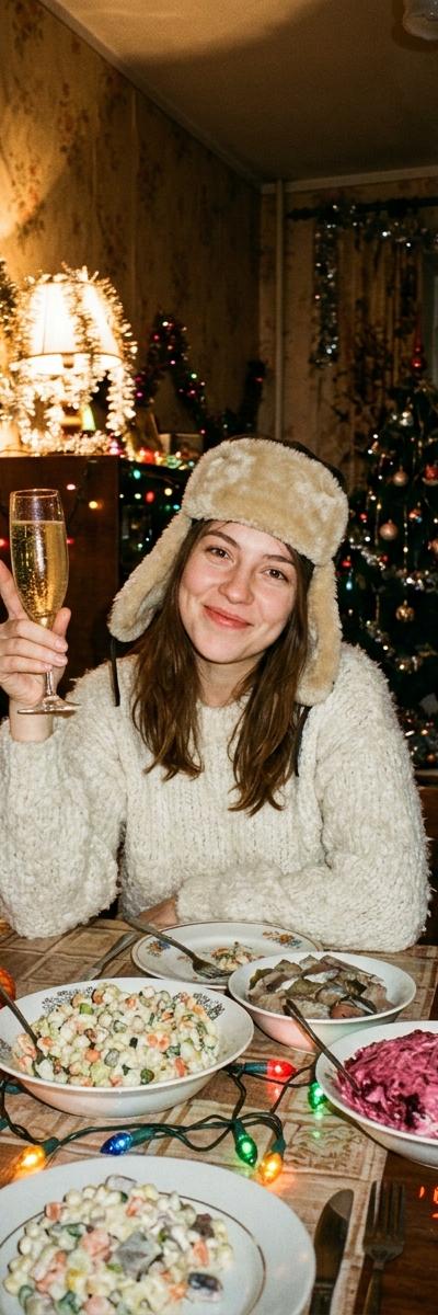 Soviet New Year — AI photo style