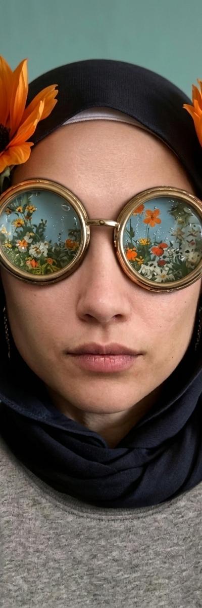 Floral Shades — AI photo style