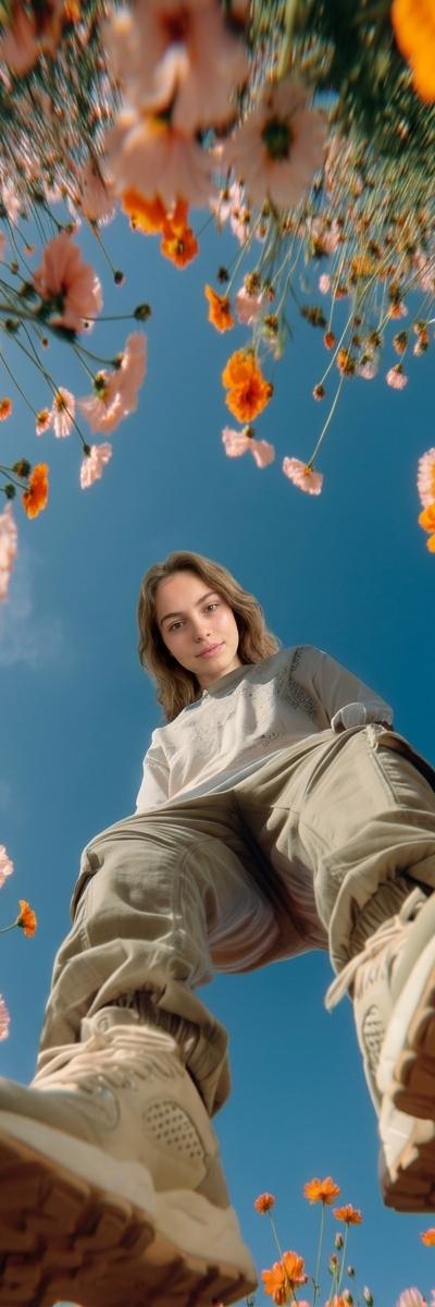 Floral Flight — AI photo style