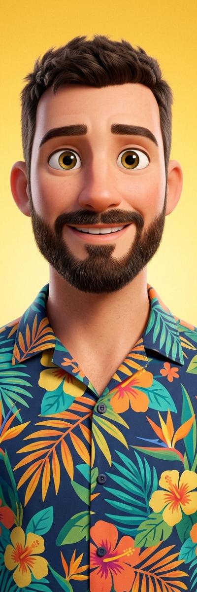 3D Toon Character — AI photo style