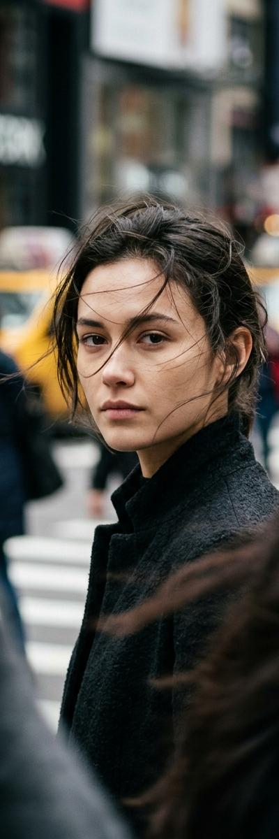 Through the Crowd — AI photo style