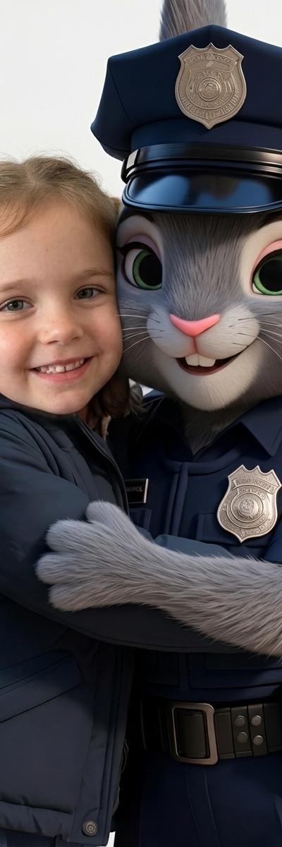 Bunny Hugs — AI photo style