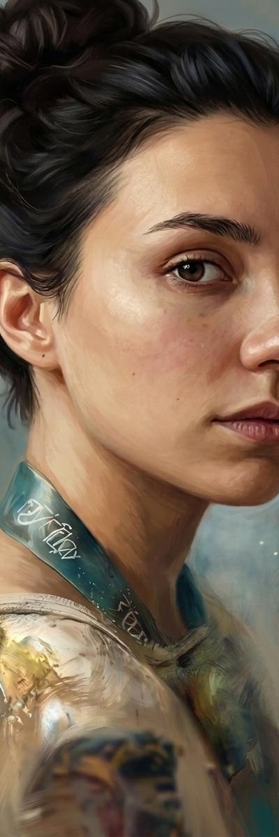 Fantasy Warrior — AI photo style