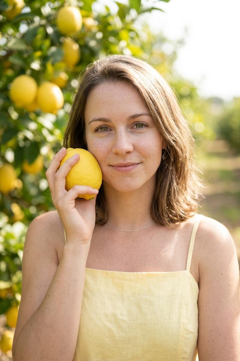 Lemon Garden — AI photo style example