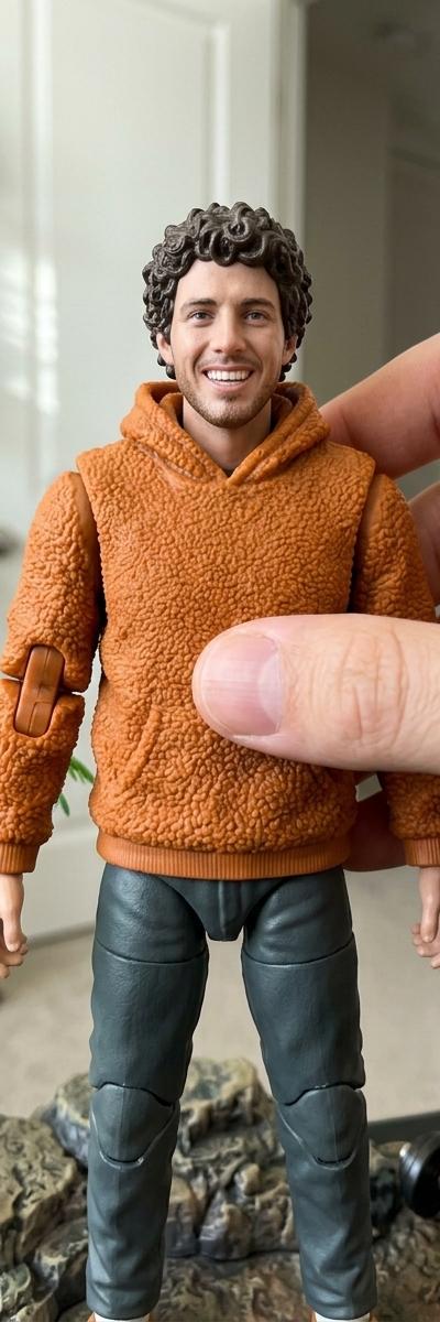Action Figure — AI photo style