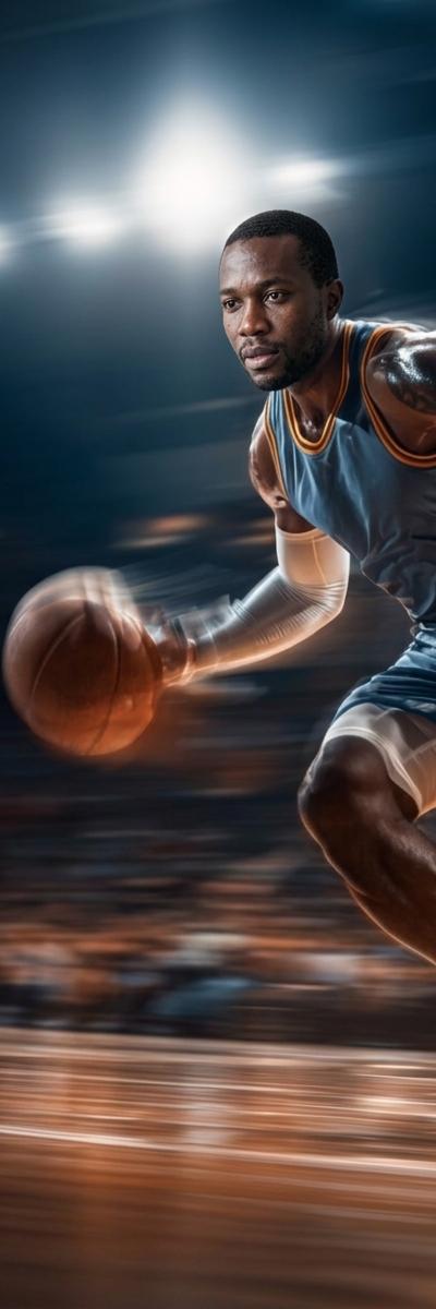 Action Basketball — AI photo style