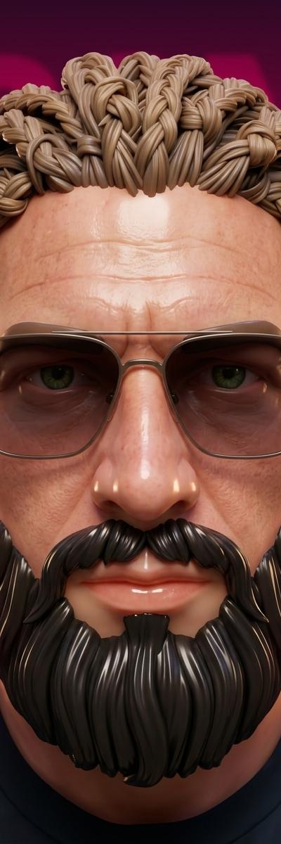 Poster Portrait — AI photo style