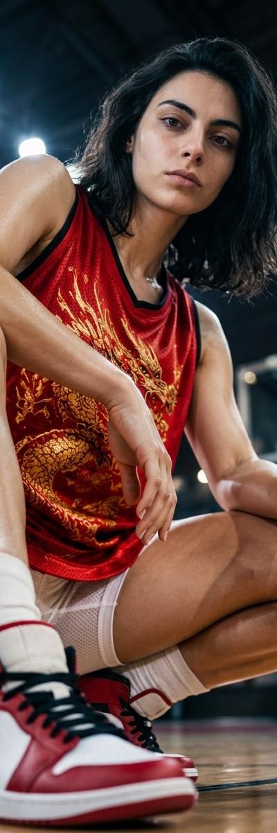 Basketball — AI photo style