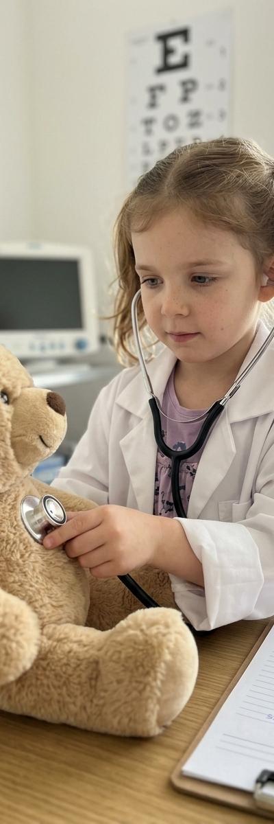 Dr. Teddy Bear — AI photo style