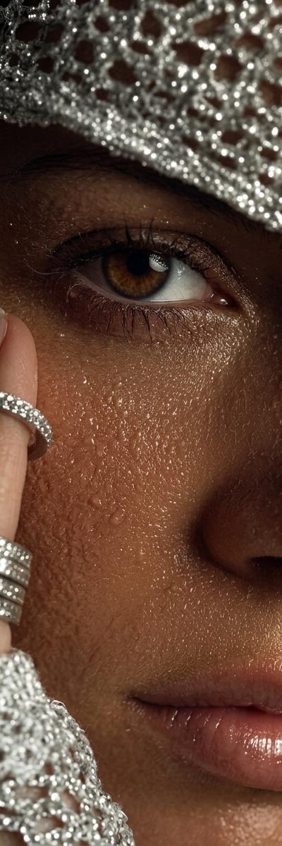 Silver Shimmer — AI photo style