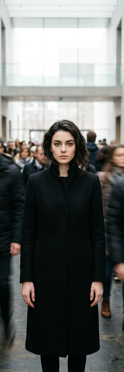Crowd in Motion — AI photo style