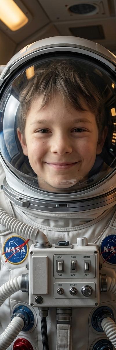 Little Astronaut — AI photo style
