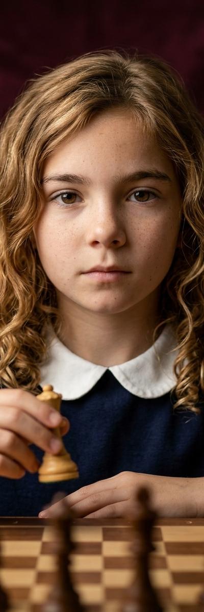Little Chess Player — AI photo style