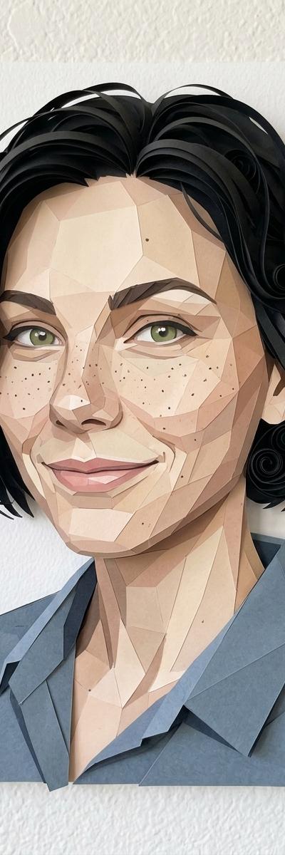 Paper Portrait — AI photo style