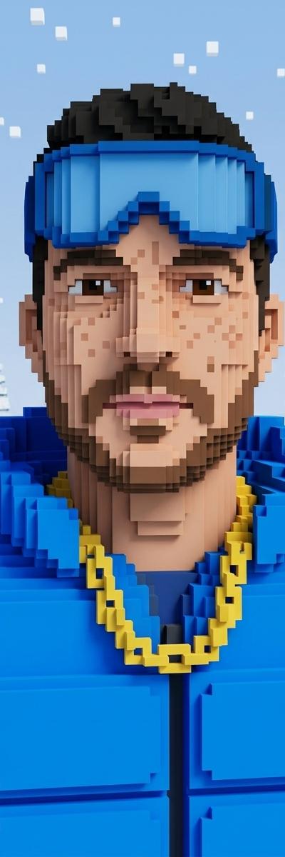 Voxel Art — AI photo style